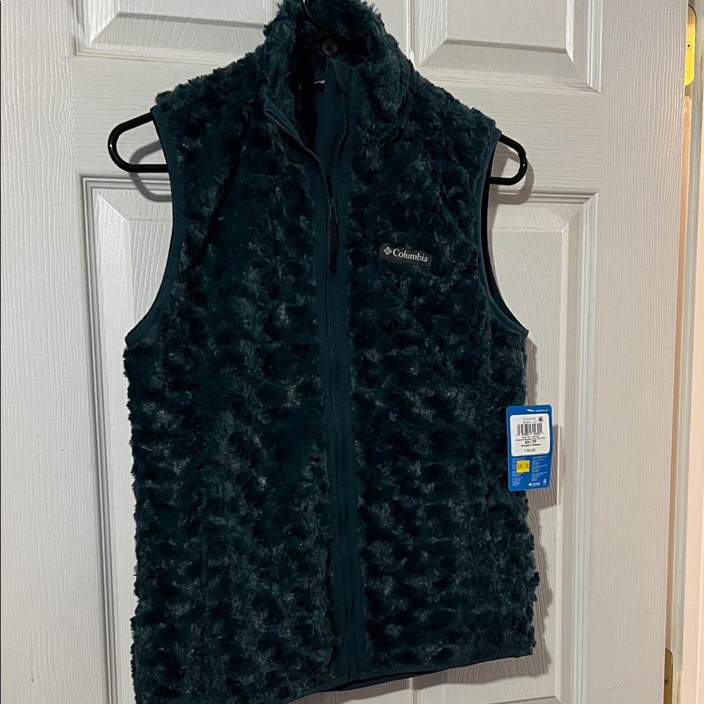 Columbia Twisp Trail EXS Vest in Dark Green *Rare Find*